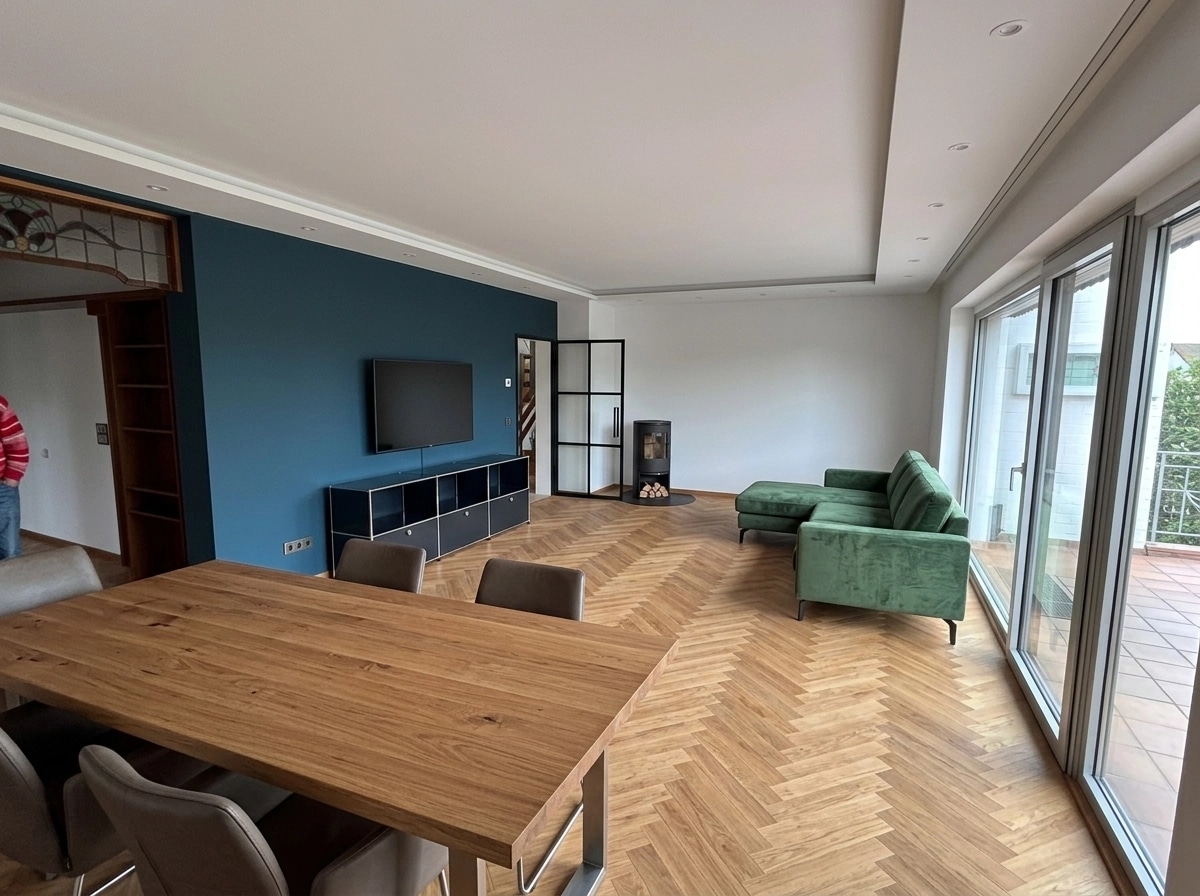 Interior design in Contemporary style — Living Room by GenRoom AI