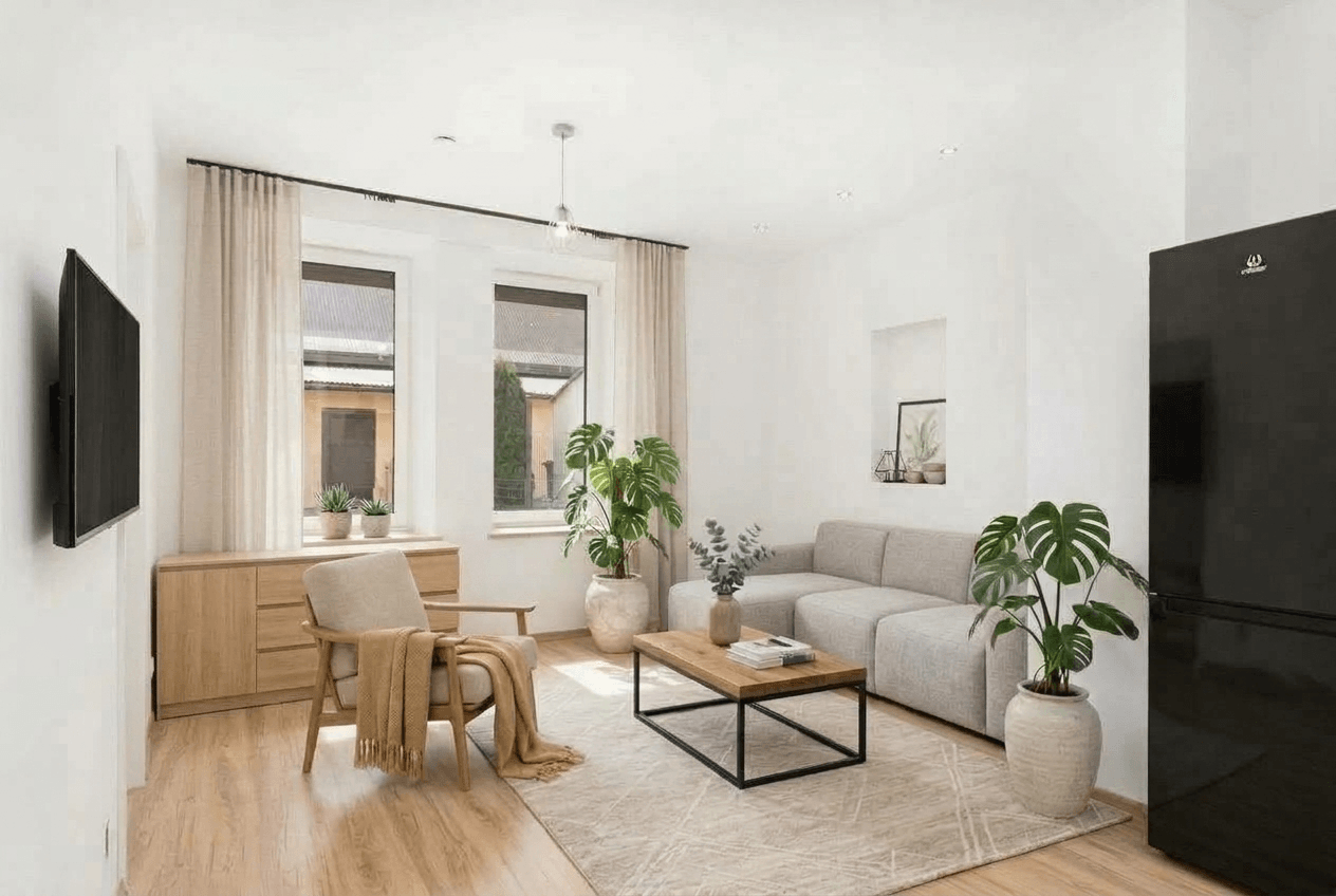 Interior design in Contemporary style — Living Room by GenRoom AI