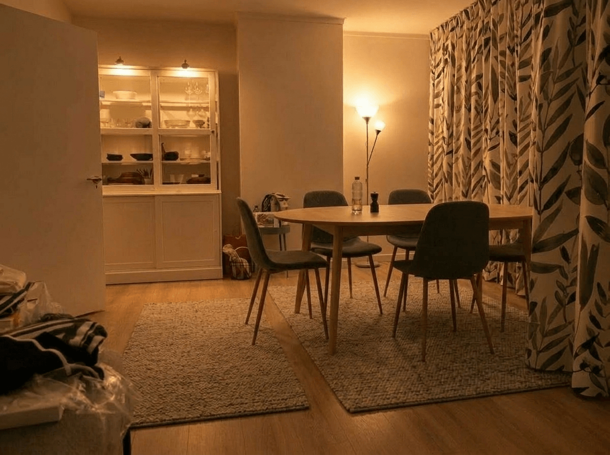 Interior design in Scandinavian style — dining_room by GenRoom AI
