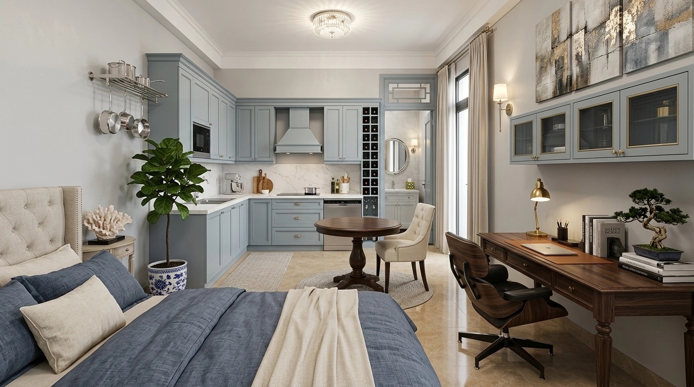 Interior design in Transitional style — other by GenRoom AI