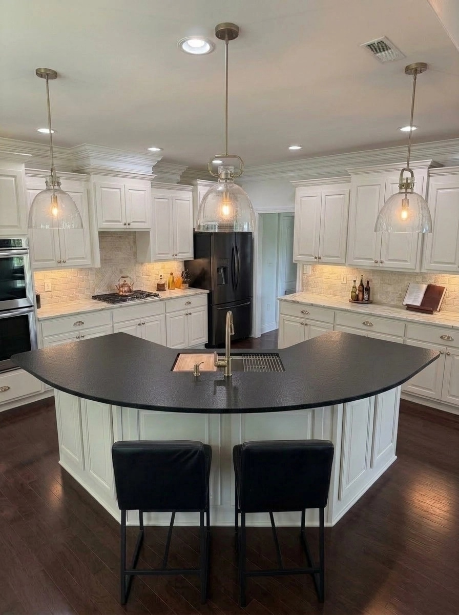 Kitchen interior in Classic style — photo by GenRoom AI