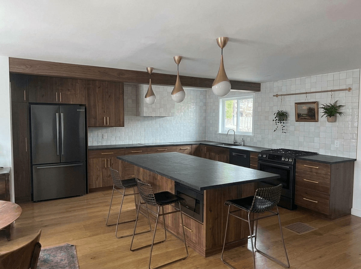 Kitchen interior in no_style style — photo by GenRoom AI