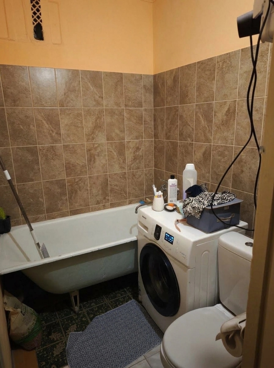 Bathroom interior in no_style style — photo by GenRoom AI
