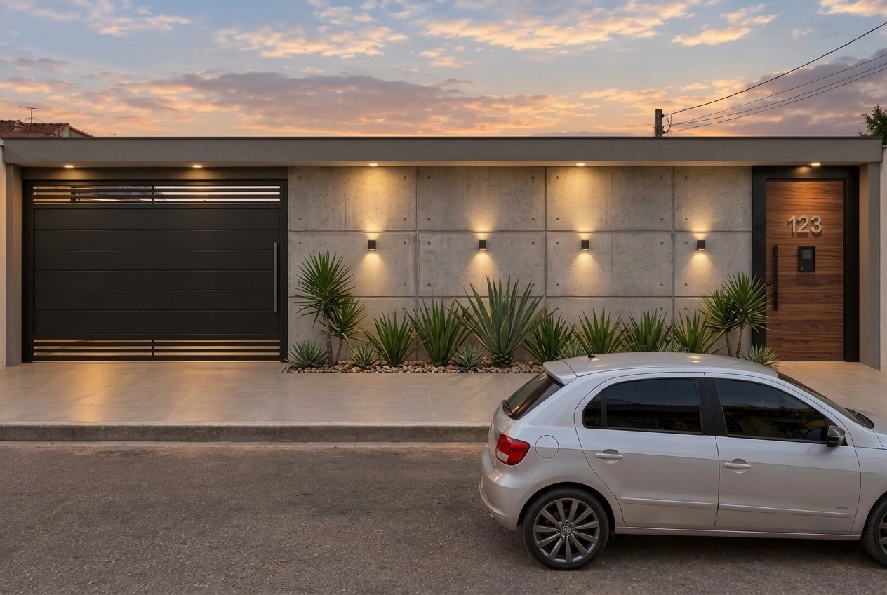 Contemporary Facade Facade design — facade photo by GenRoom AI