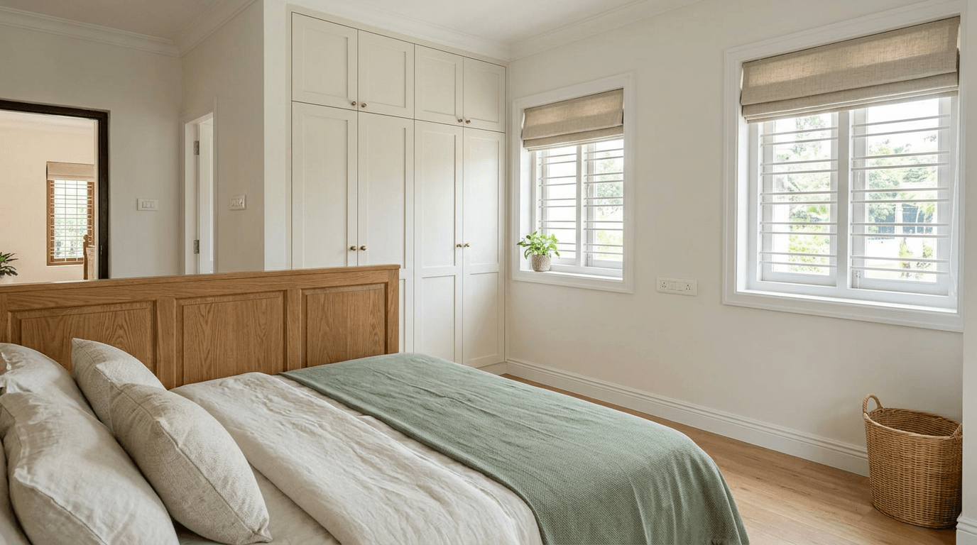 Interior design in Minimalism style — Bedroom by GenRoom AI