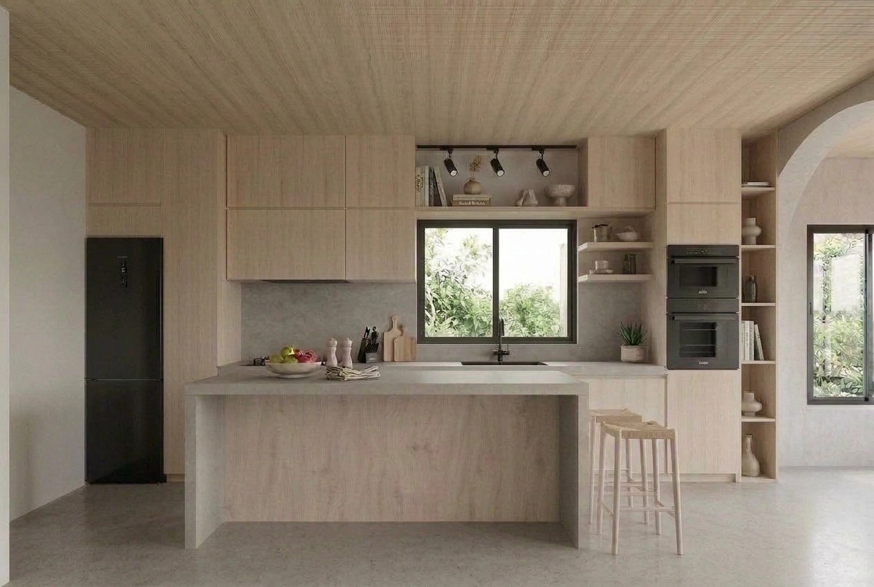 Interior design in Scandinavian style — Kitchen by GenRoom AI