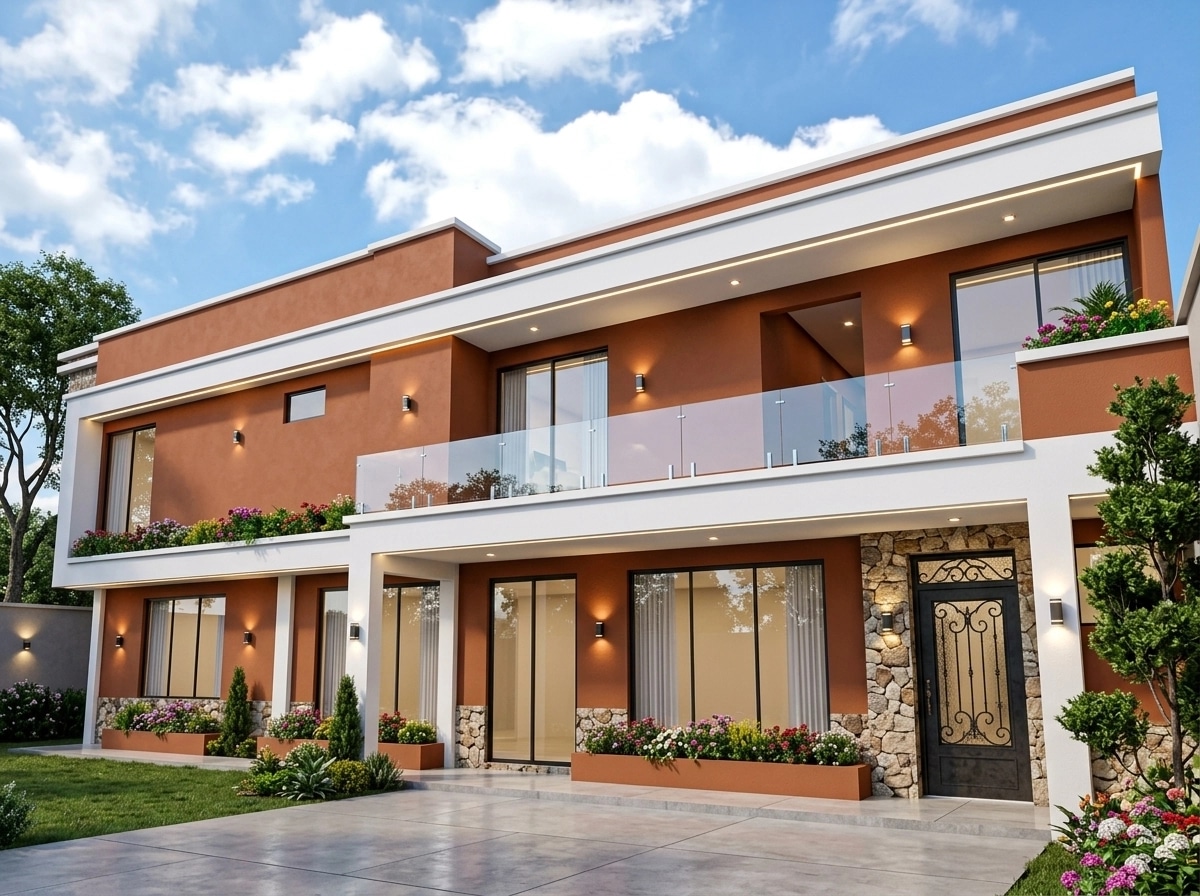 Contemporary Facade Facade design — facade photo by GenRoom AI