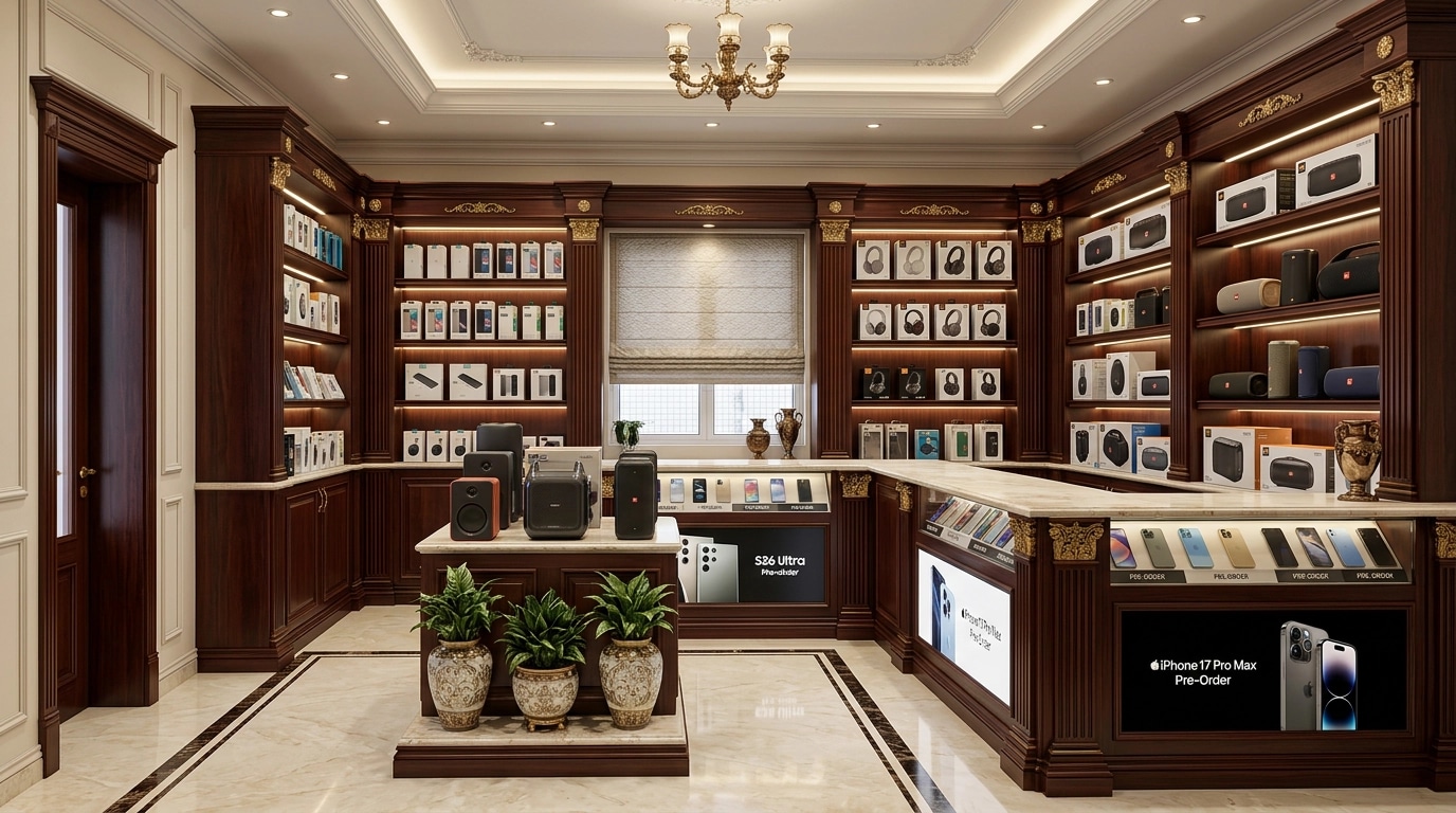 Interior design in Neoclassic style — shop by GenRoom AI
