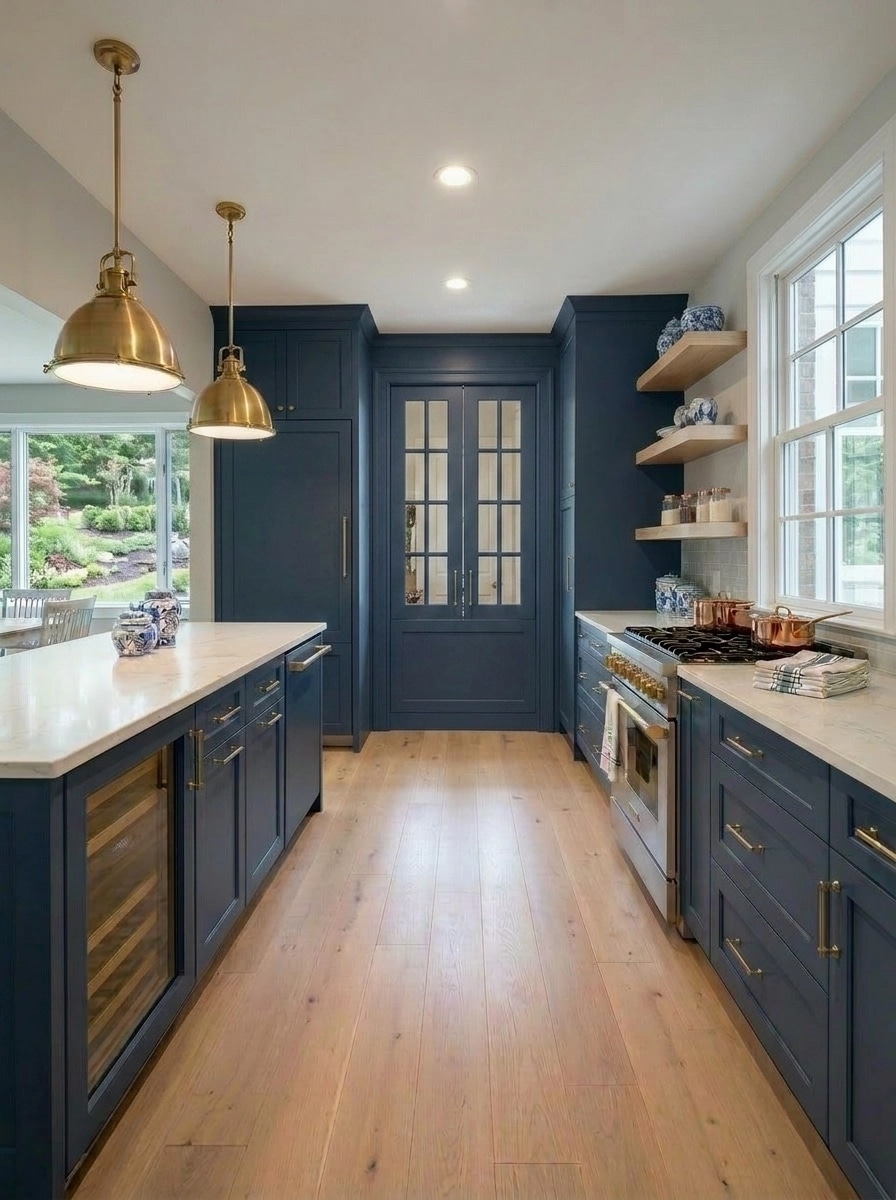 Interior design in Coastal / Hamptons style — Kitchen by GenRoom AI