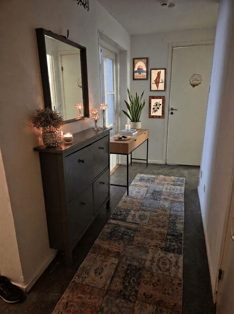 Interior design in Islamic Geometric style — Hallway by GenRoom AI