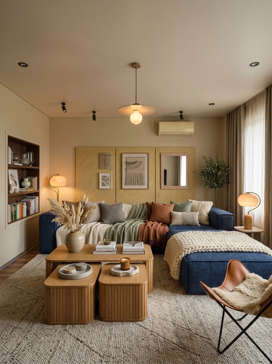 Scandinavian Living Room design — interior photo by GenRoom AI