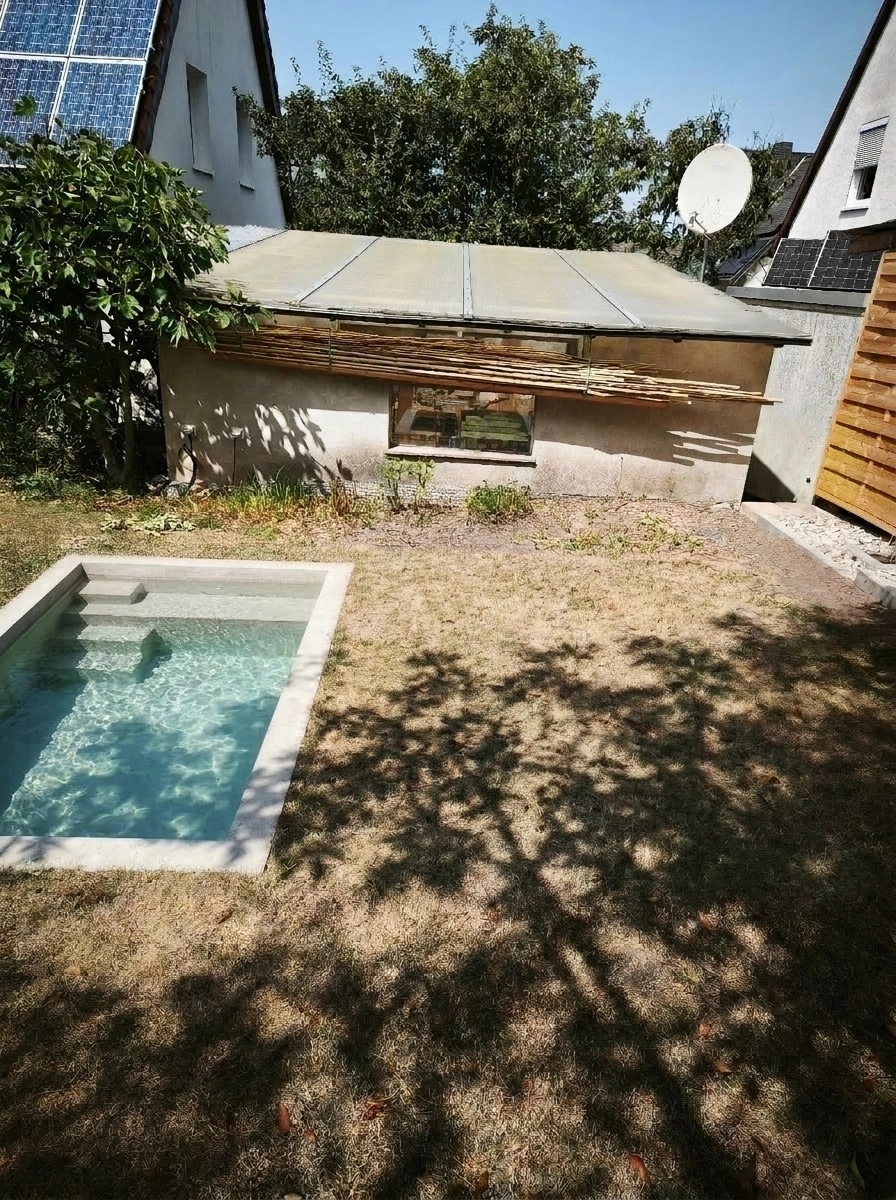 Landscape design in Scandinavian Garden style — Yard by GenRoom AI