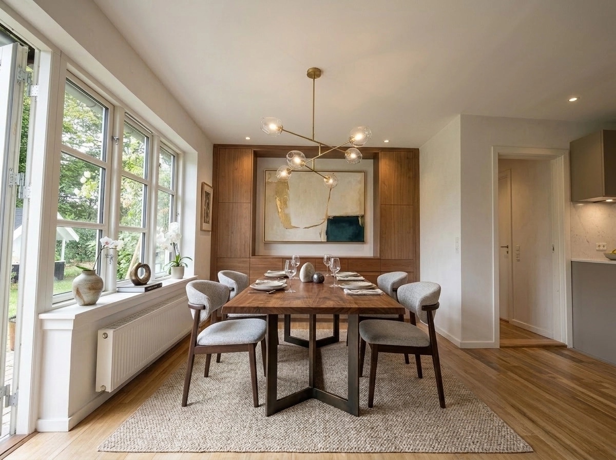 Interior design in Contemporary style — dining_room by GenRoom AI