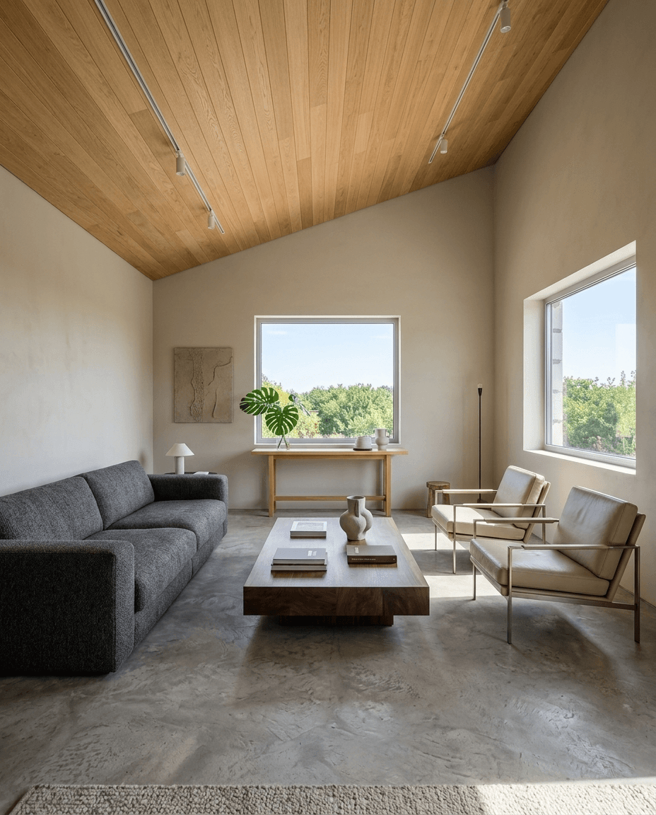 Interior design in Contemporary style — Living Room by GenRoom AI