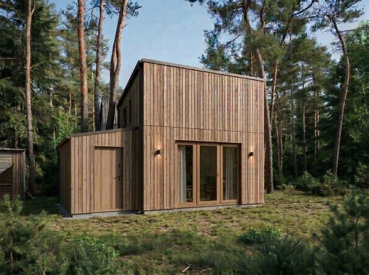 Facade design in Barnhouse Facade style — Facade by GenRoom AI