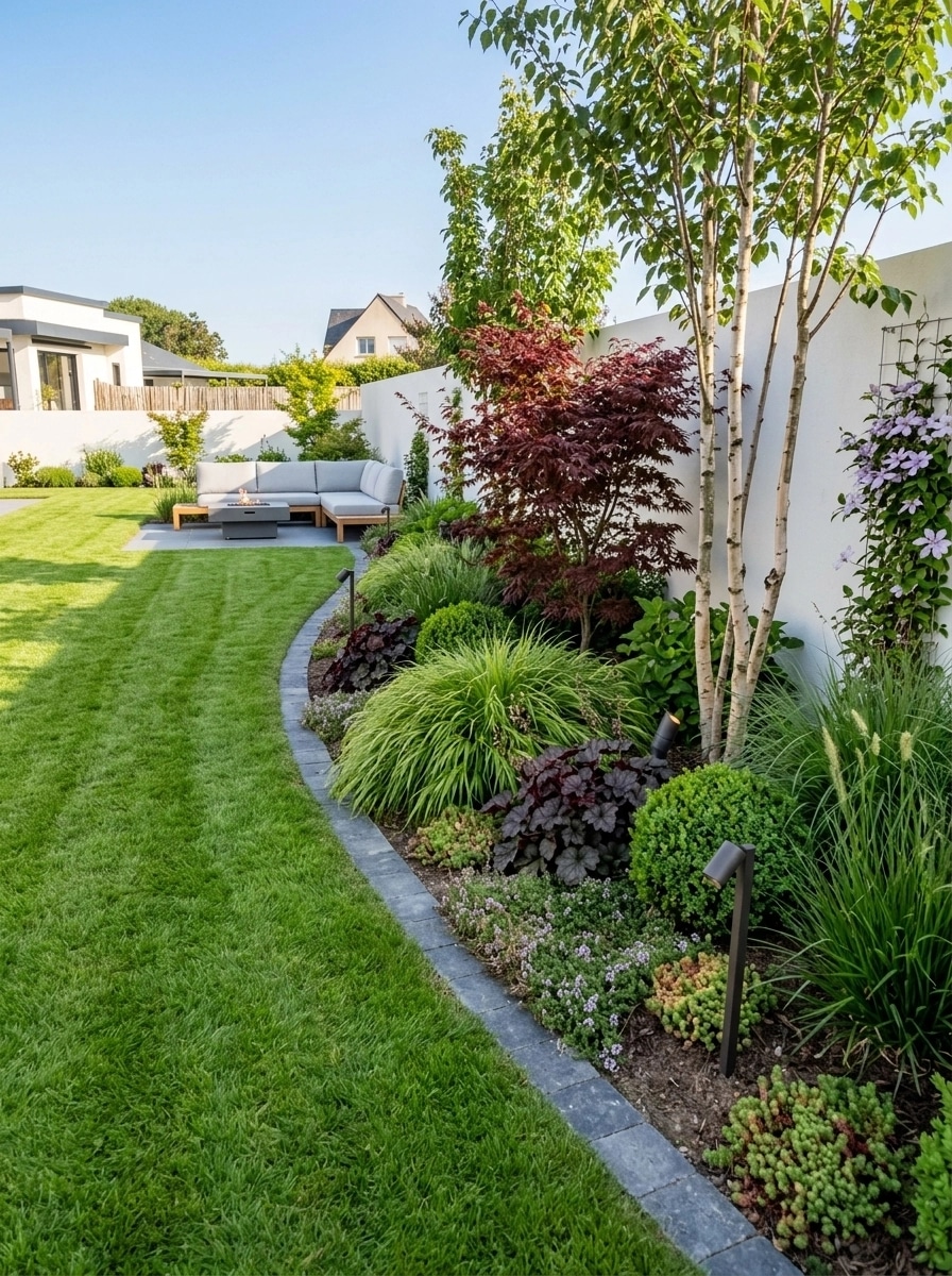 Landscape design in Contemporary Yard style — Yard by GenRoom AI