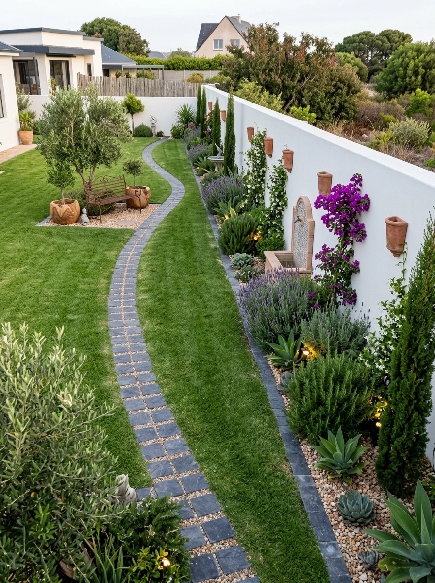 Mediterranean Yard Yard design — yard photo by GenRoom AI