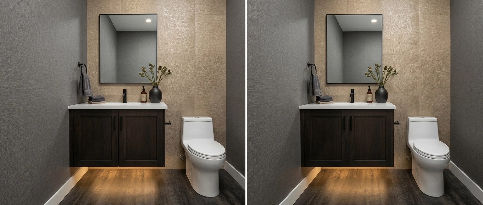 Bathroom interior in Contemporary style — photo by GenRoom AI
