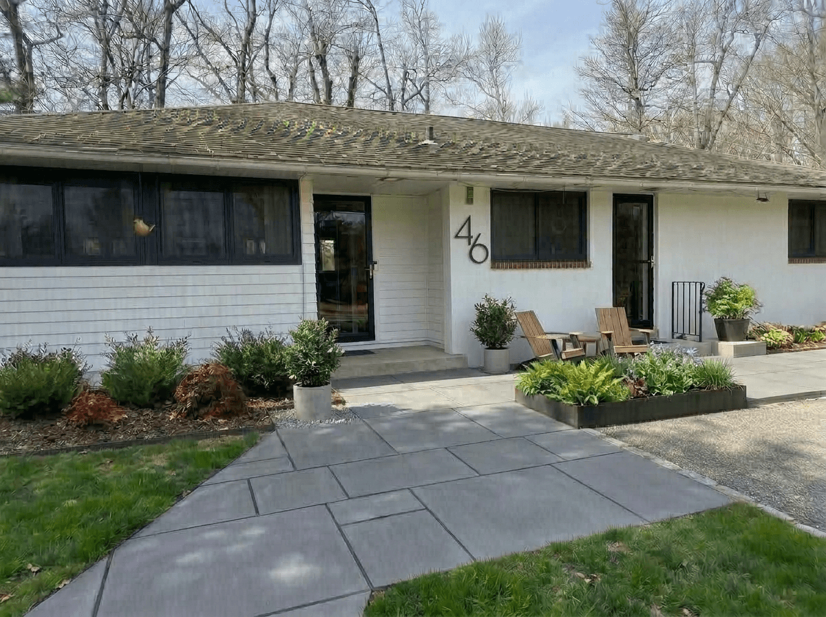 Yard design in no_style style — photo by GenRoom AI