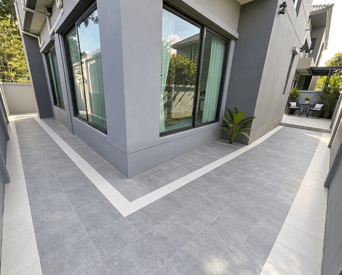 Yard design in no_style style — photo by GenRoom AI