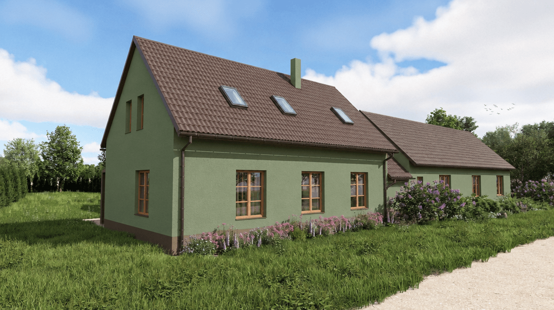 Facade design in no_style style — photo by GenRoom AI