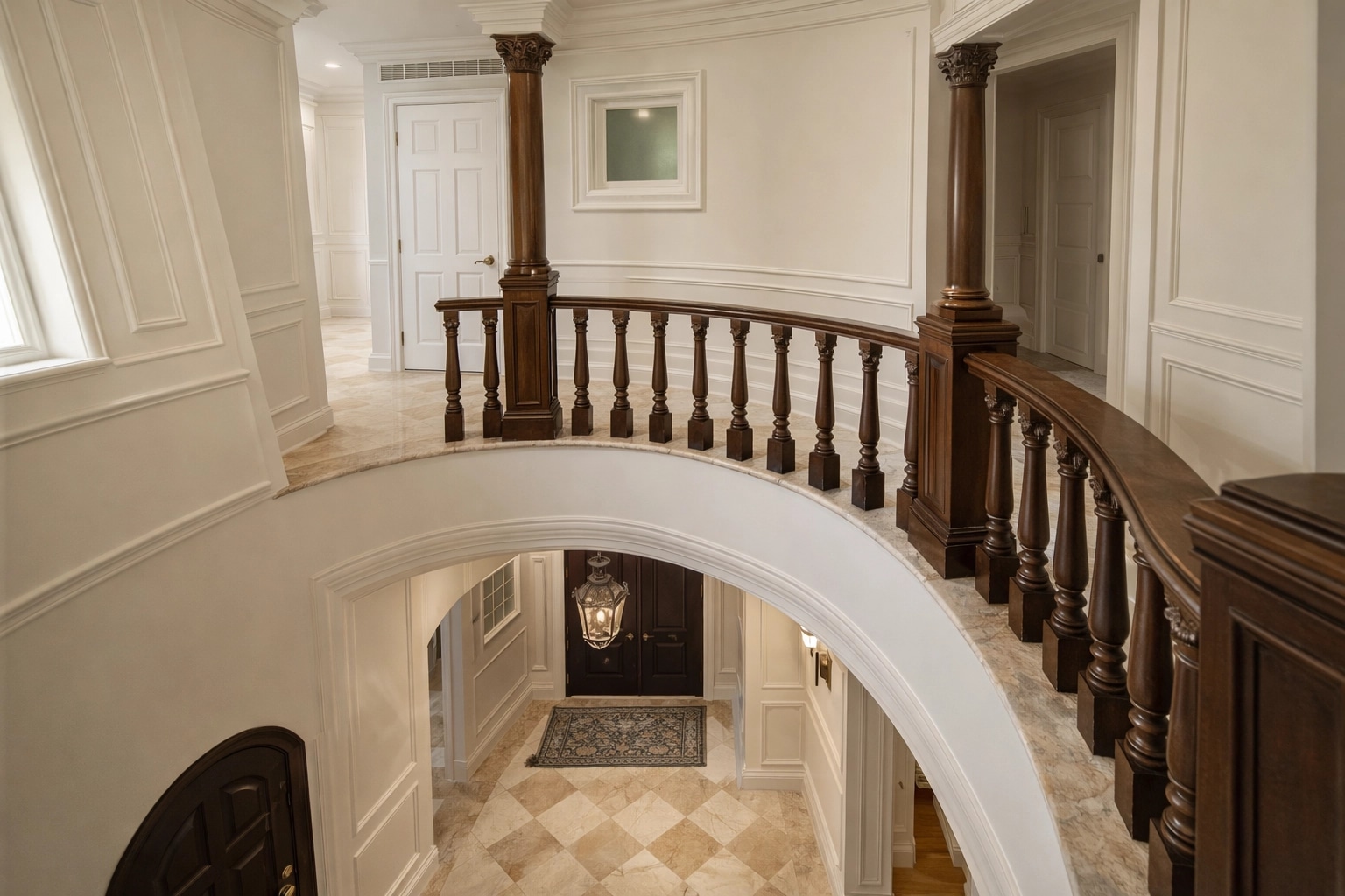 Neoclassic Hallway design — interior photo by GenRoom AI