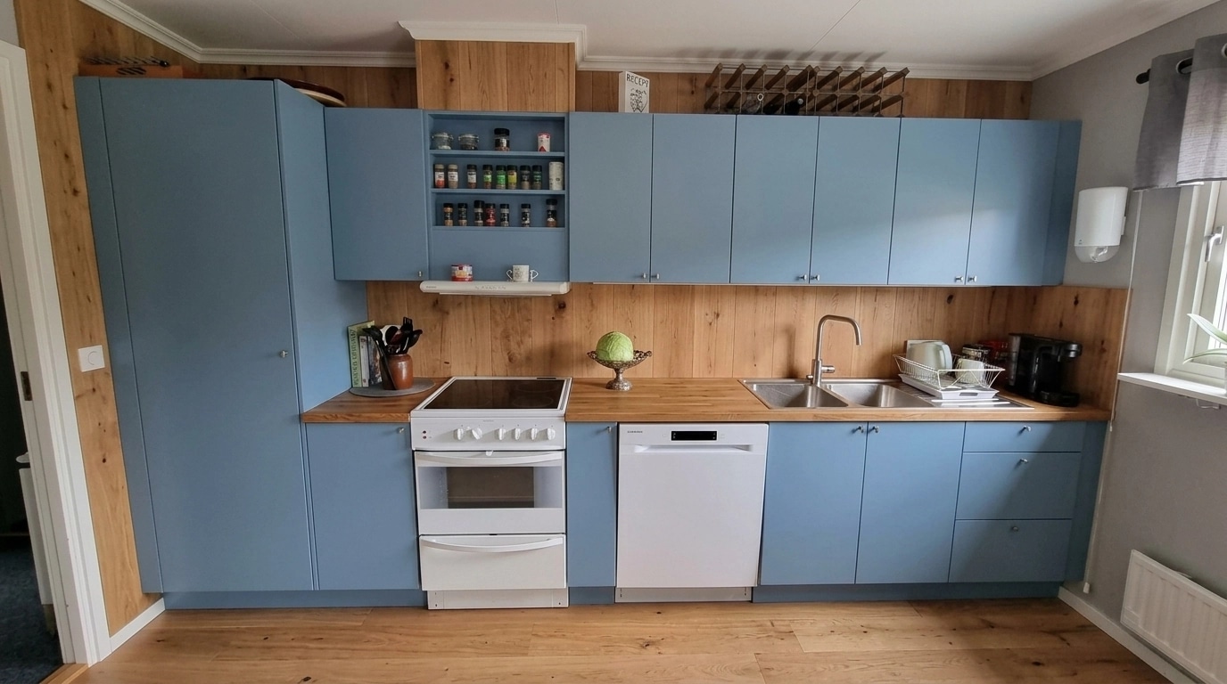 Kitchen interior in no_style style — photo by GenRoom AI