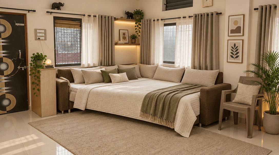 Minimalism Yatak Odası design — interior photo by GenRoom AI