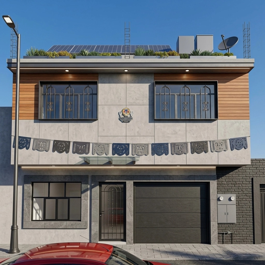 Contemporary Facade Facade design — facade photo by GenRoom AI