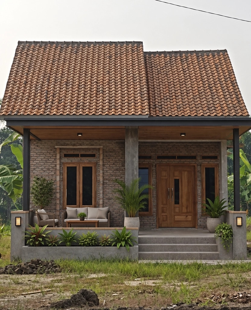 Landscape design in Minimalist Yard style — Yard by GenRoom AI