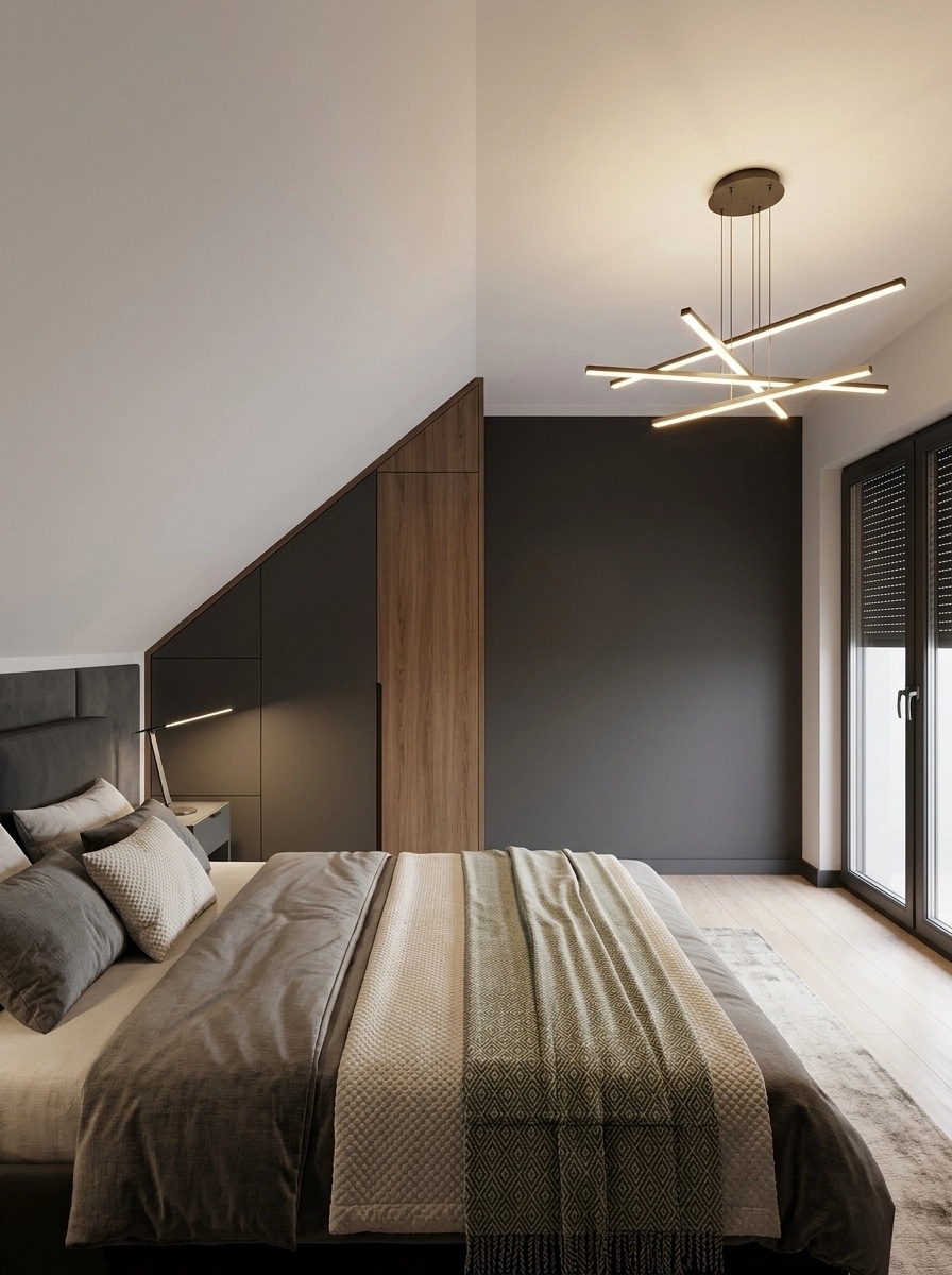 Contemporary Bedroom design — interior photo by GenRoom AI