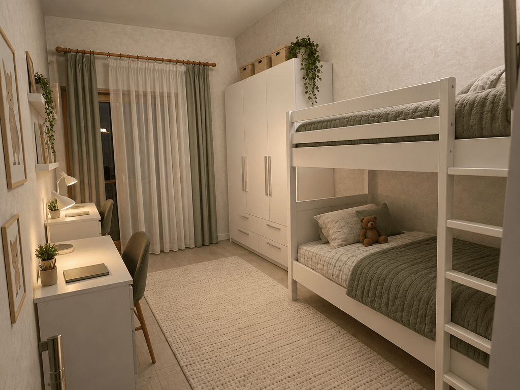 Minimalism Yatak Odası design — interior photo by GenRoom AI