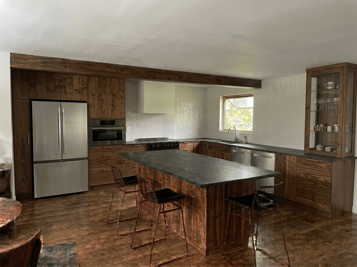 Kitchen interior in no_style style — photo by GenRoom AI