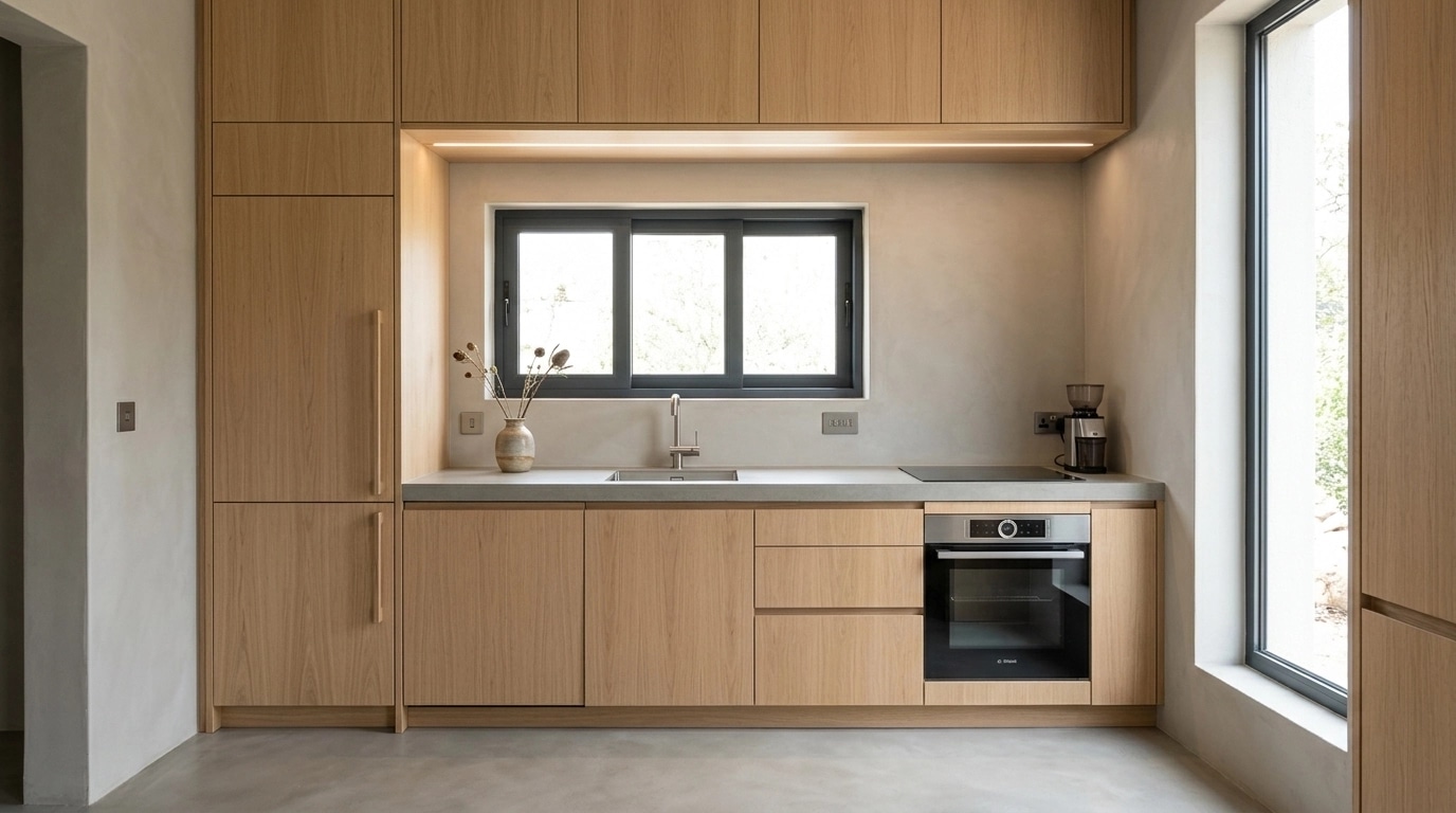 Minimalism Dapur design — interior photo by GenRoom AI