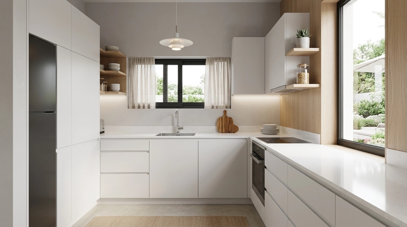 Scandinavian Kitchen design — interior photo by GenRoom AI