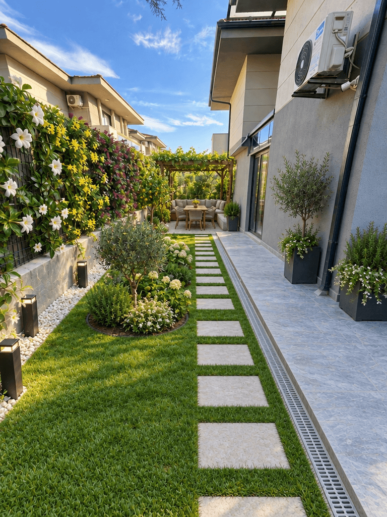 Yard design in no_style style — photo by GenRoom AI