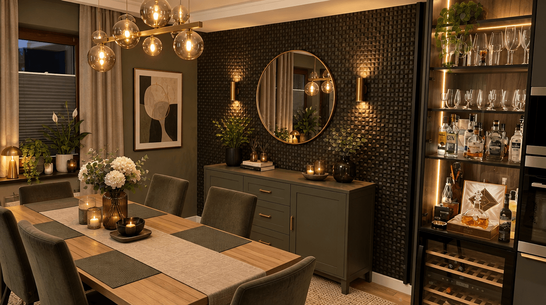 Interior design in Contemporary style — dining_room by GenRoom AI