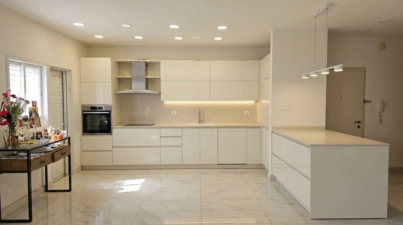 Interior design in Contemporary style — Kitchen by GenRoom AI