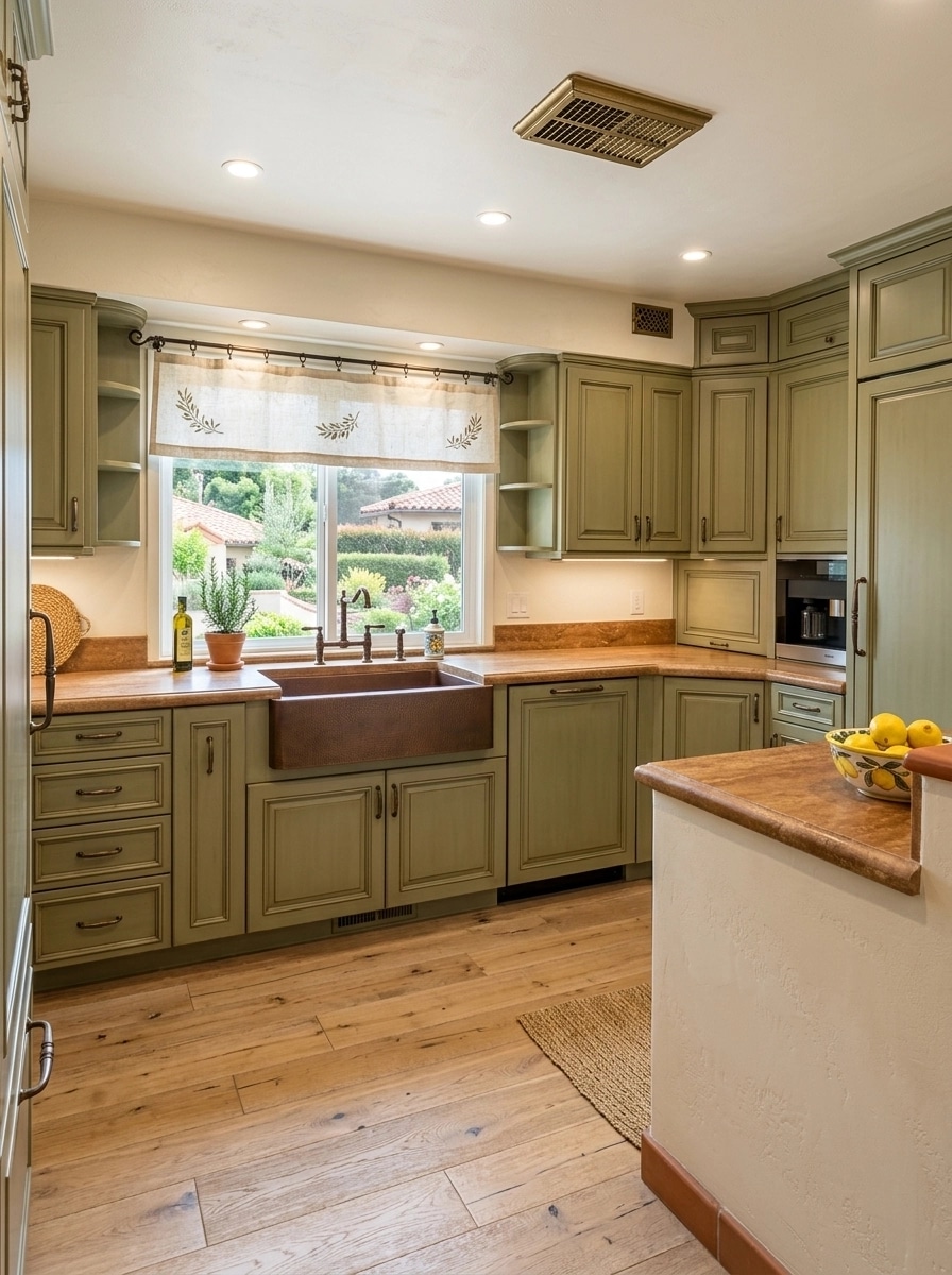 Interior design in Mediterranean style — Kitchen by GenRoom AI