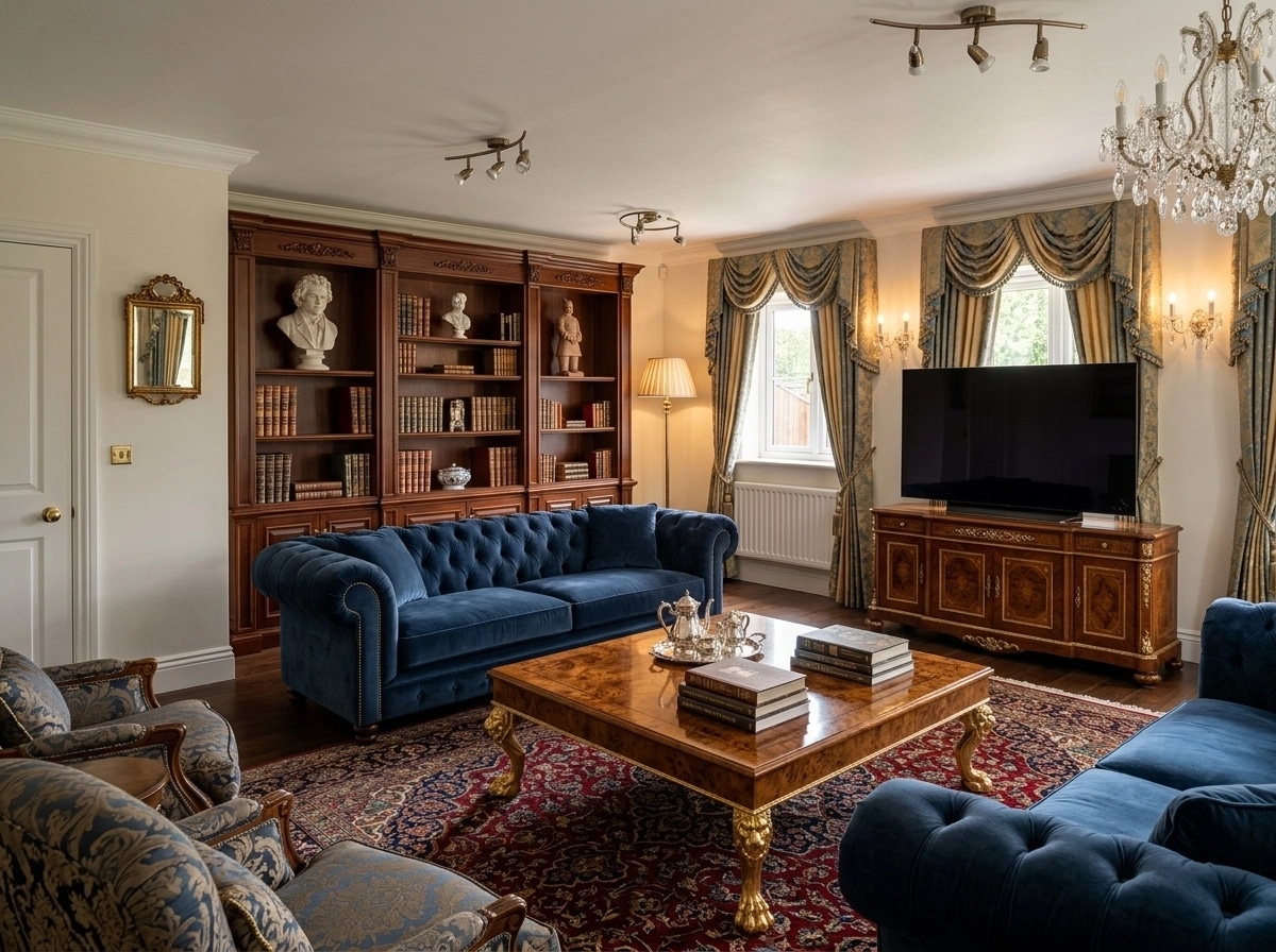 Interior design in Classic style — Living Room by GenRoom AI