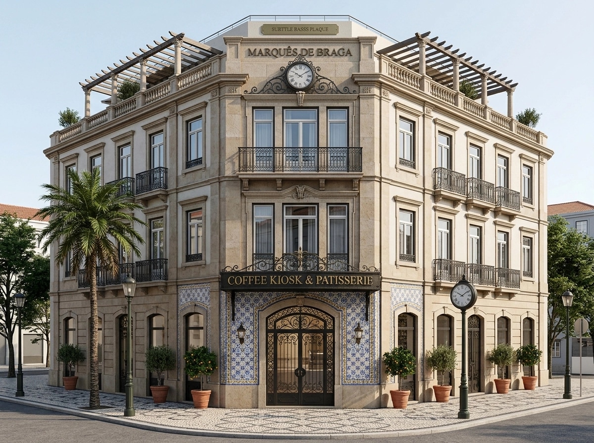 Diseño de fachada en estilo Classic Facade — Fachada por GenRoom AI