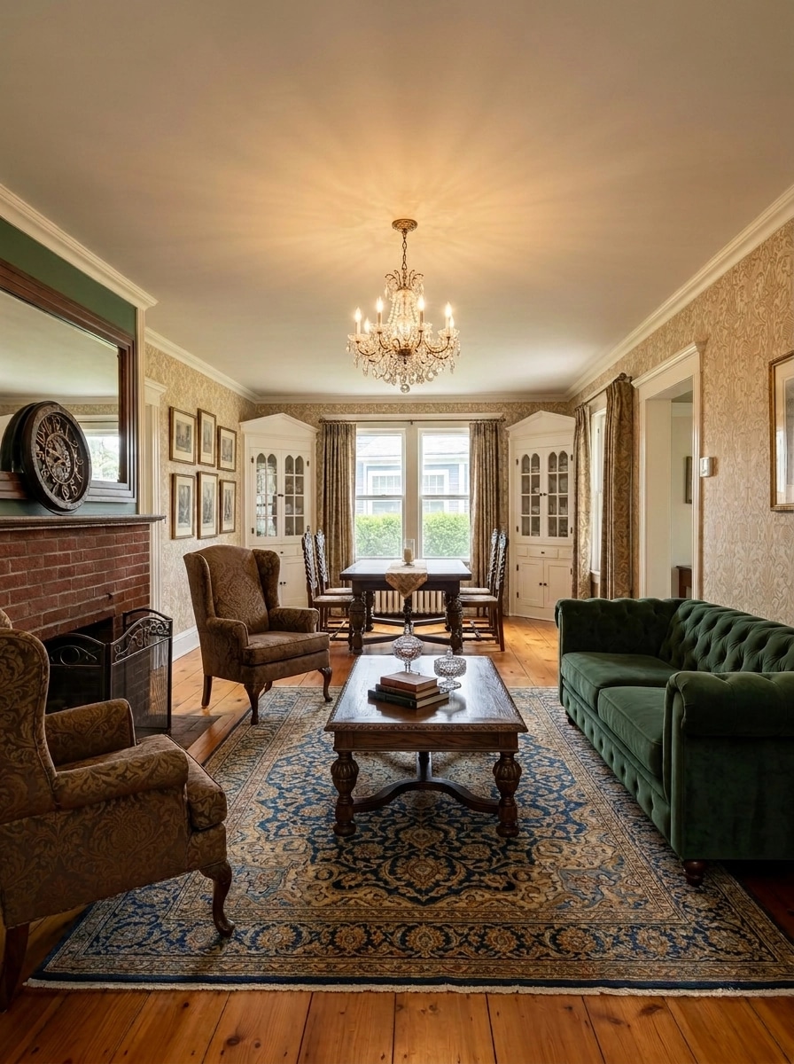 Interior design in Classic style — Living Room by GenRoom AI