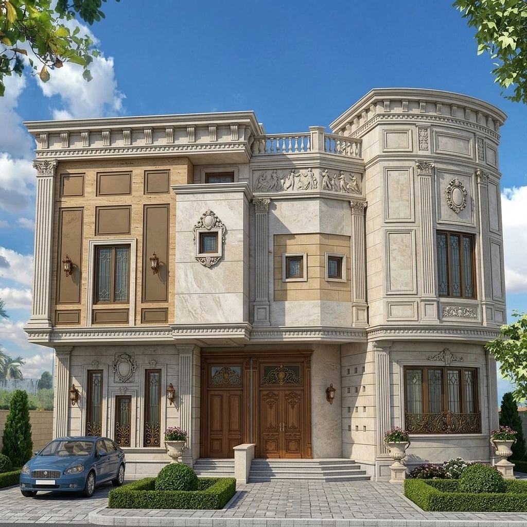 Facade design in Classic Facade style — Facade by GenRoom AI