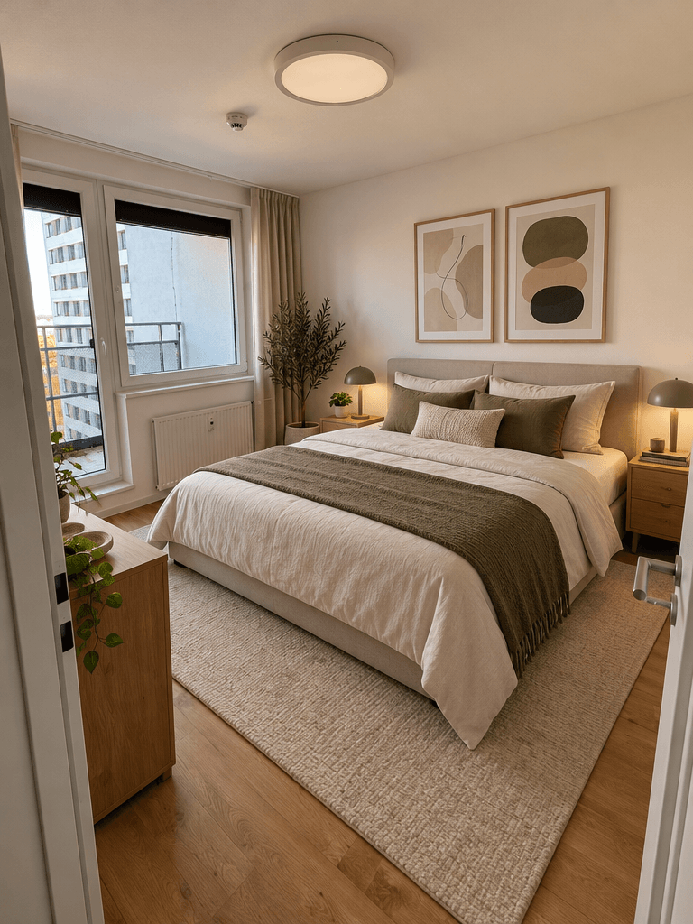 Interior design in Contemporary style — Bedroom by GenRoom AI