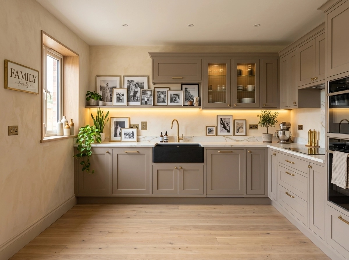 Interior design in Transitional style — Kitchen by GenRoom AI