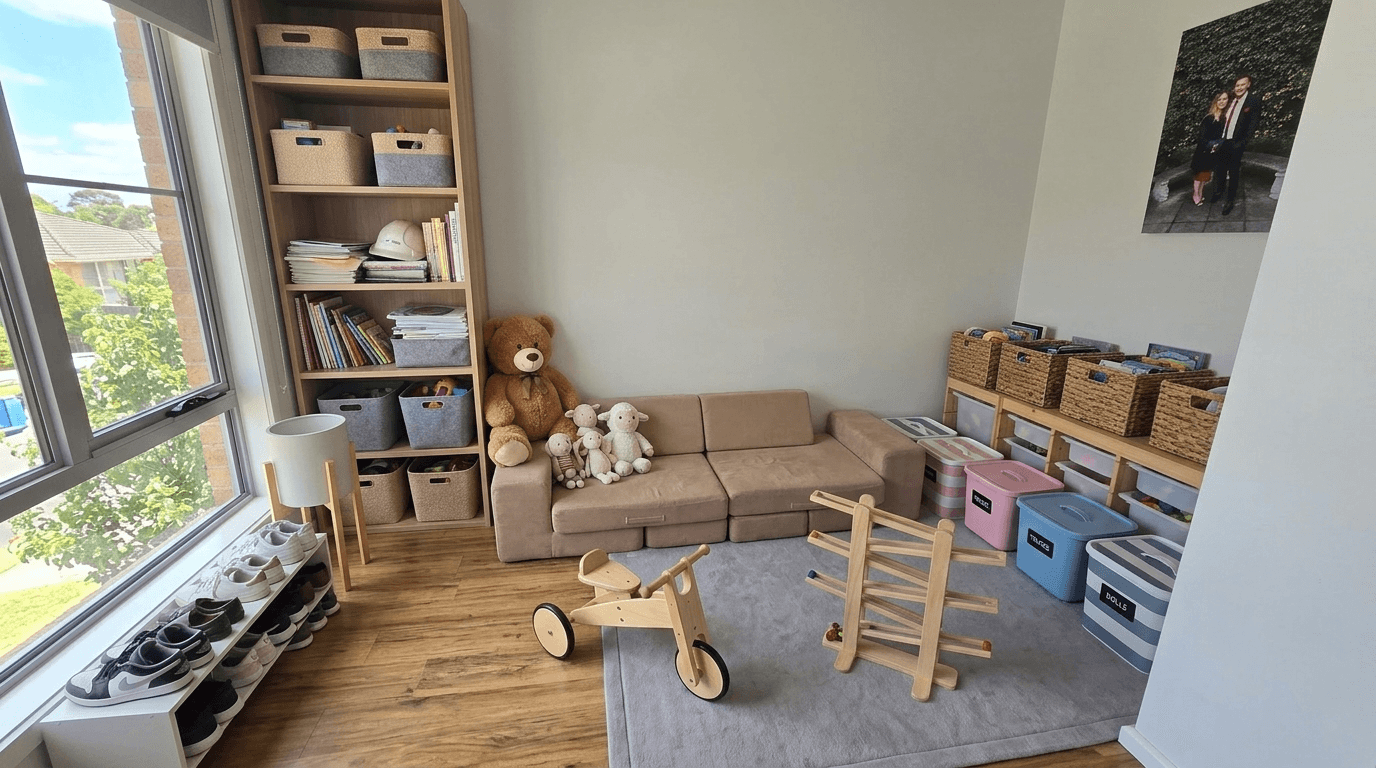 Kids Room interior in no_style style — photo by GenRoom AI