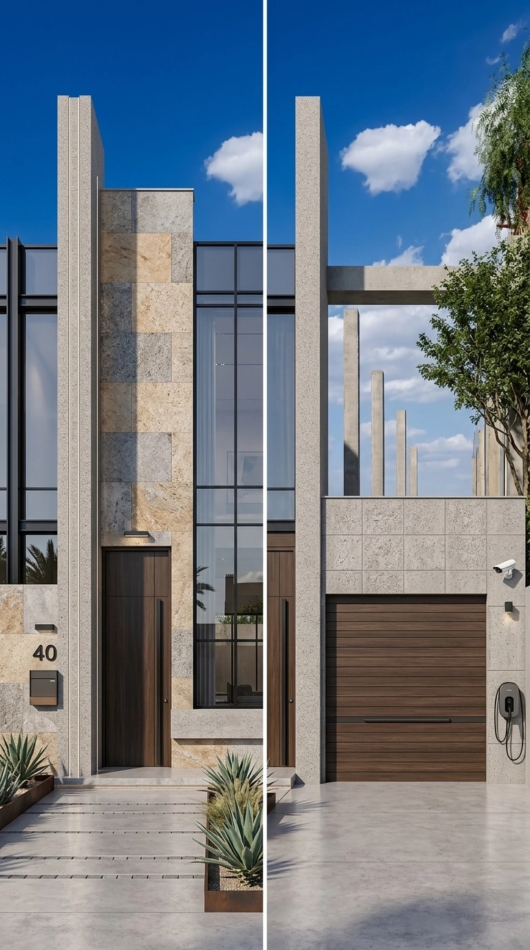 Facade design in Contemporary Facade style — Facade by GenRoom AI