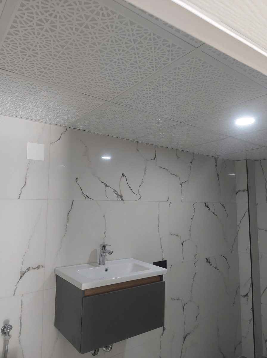 Contemporary Bathroom design — interior photo by GenRoom AI