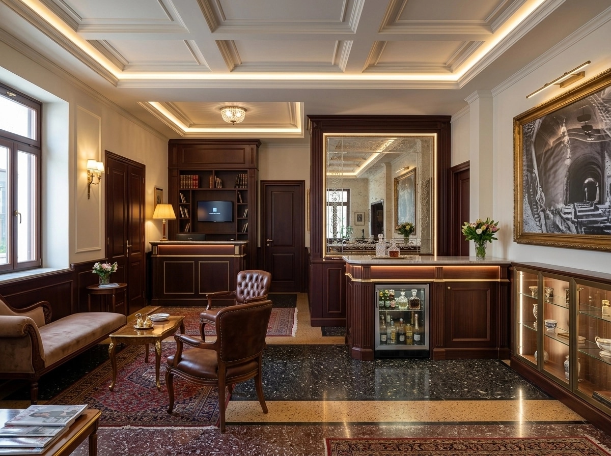 Interior design in Classic style — lobby by GenRoom AI