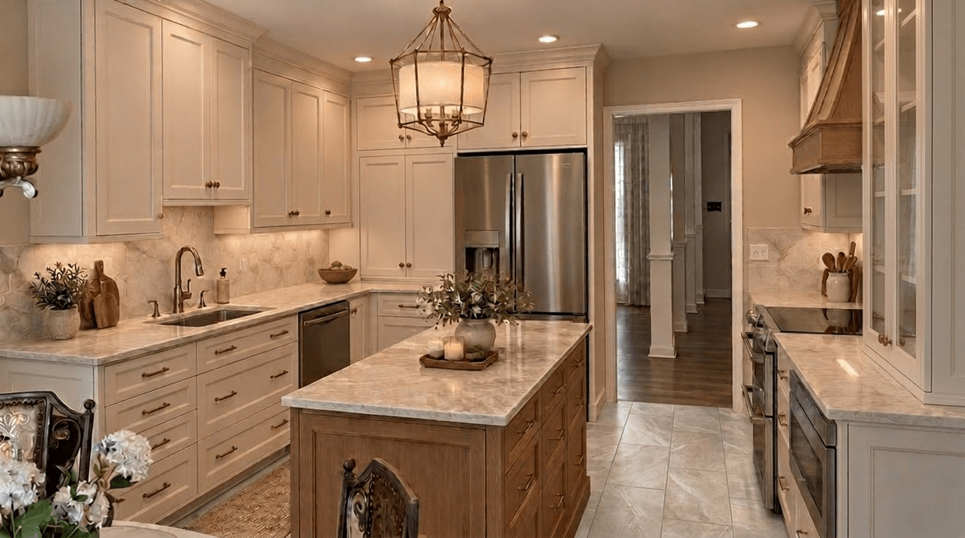 Interior design in Classic style — Kitchen by GenRoom AI